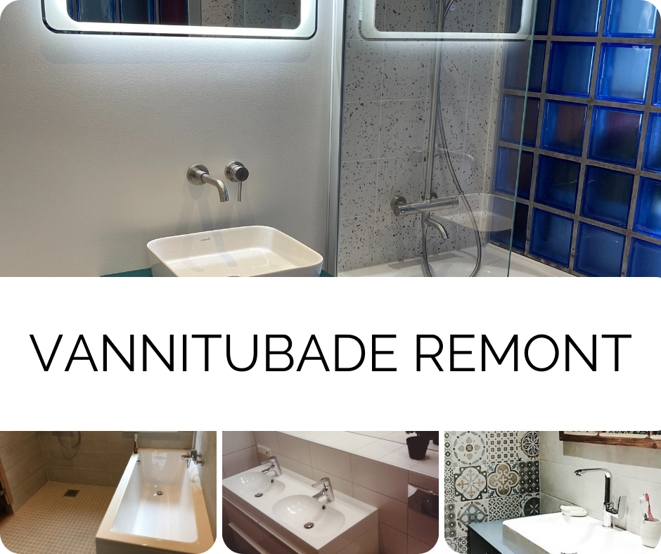 Vannitubade remont